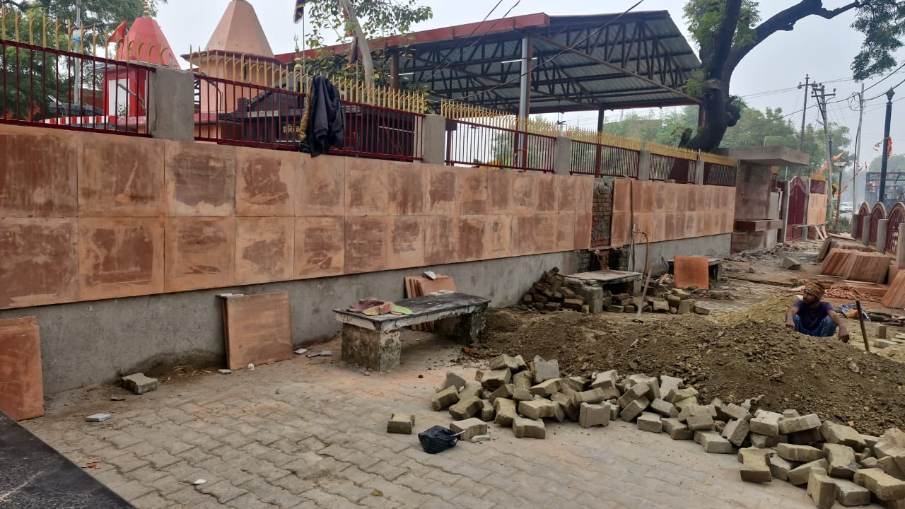 Temple Renovation Work